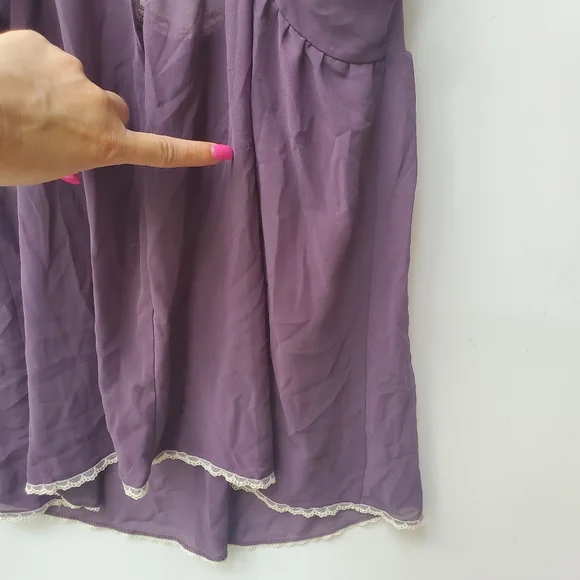 VICTORIA'S Secret Babydoll Slip Lingerie Top Size Med - EUC! - Picture 9 of 12